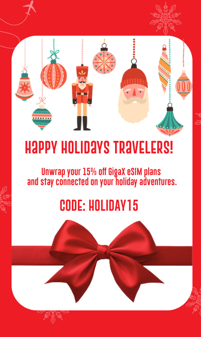 GigaX eSIM Holiday Discount